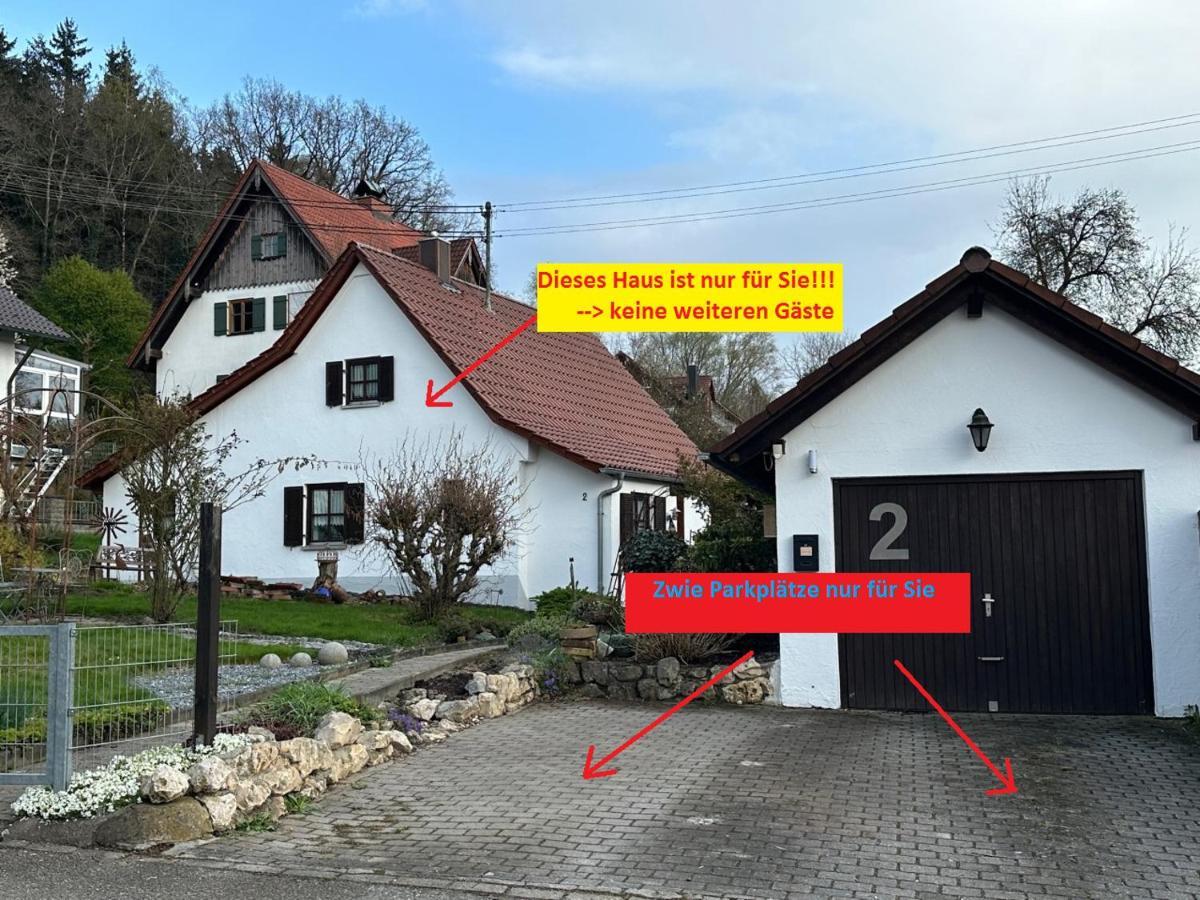 Ferienparadies Am Kammerberg - Ein Ganzes Haus Fuer Sie Alleine!!! Weissenhorn Exterior foto